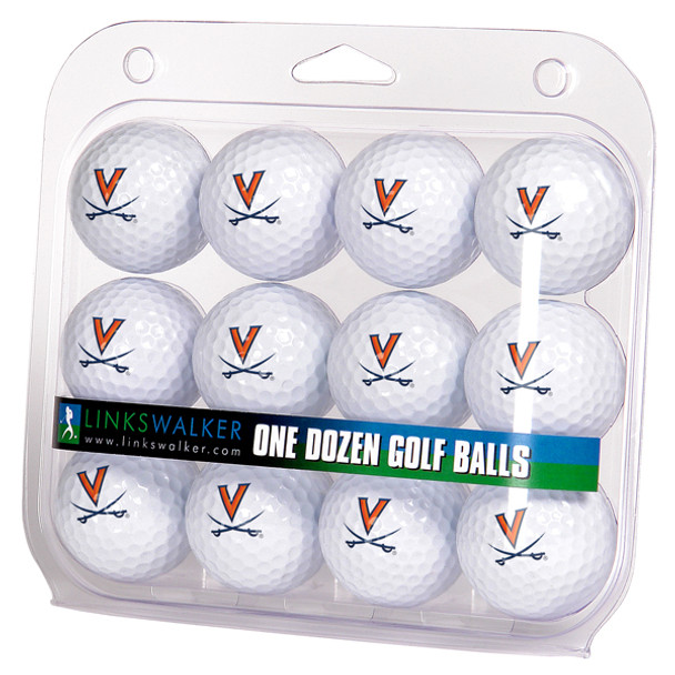 Virginia Cavaliers - Dozen Golf Balls