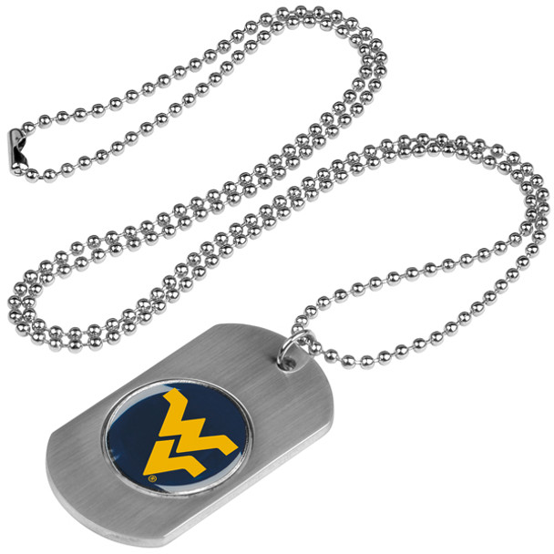 West Virginia Mountaineers - Dog Tag