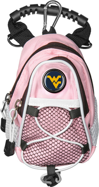 West Virginia Mountaineers - Mini Day Pack  -  Pink