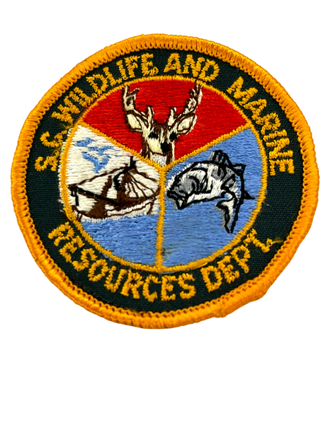 SOUTH CAROLINA WILDLIFE & MARINE REASOURCES SC PATCH