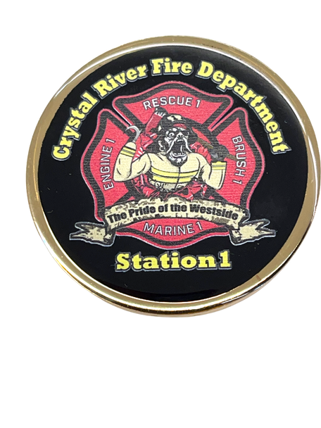 CRYSTAL RIVER FIRE DEPT COIN