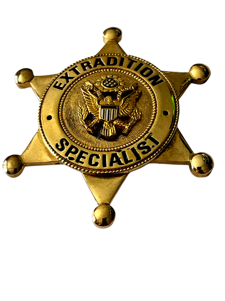 EXTRADITION SPECIALIST BADGE