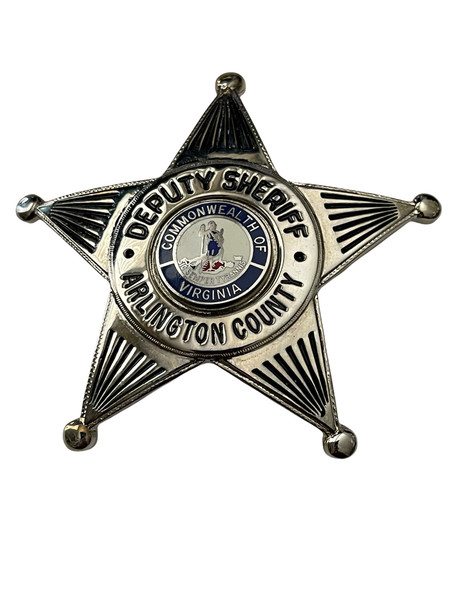  DEPUTY SHERIFF ARLINGTON COUNTY  STAR BADGE VA