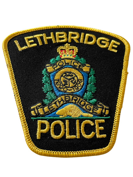 LETHBRIDGE  POLICE PATCH 