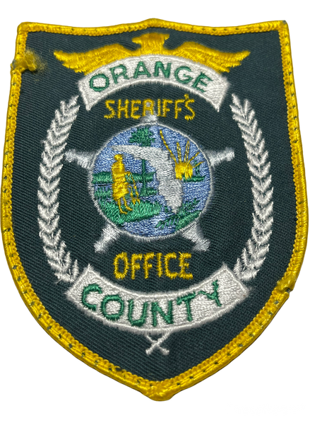 ORANGE COUNTY SHERIFF FL PATCH OLD SCHOOL