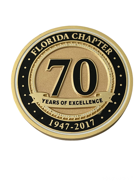 FBINAA FLORIDA CHAPTER 70TH COIN