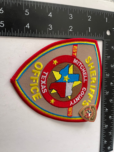 MITCHELL COUNTY SHERIFF TX PATCH & PIN