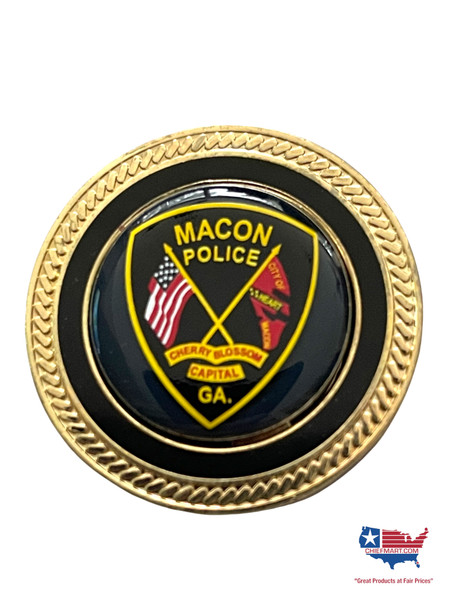 MACON POLICE GA  COIN