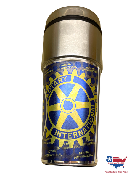 ROTARY INTERNATIONAL  TRAVEL MUG 

12-21