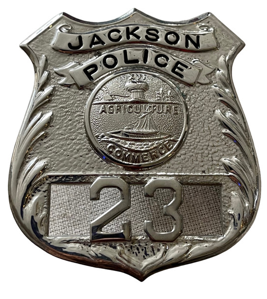 JACKSON  MS POLICE  BADGE 