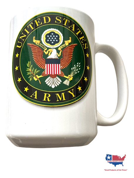 UNITED STATES ARMY MUG 15 OZ 