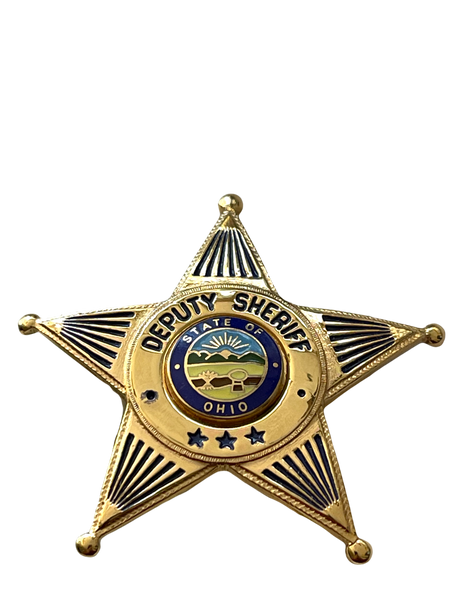 DEPUTY SHERIFF OH STAR BADGE