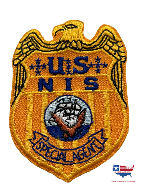 U.S. NIS SPECIAL AGENT OLD SCHOOL PATCH