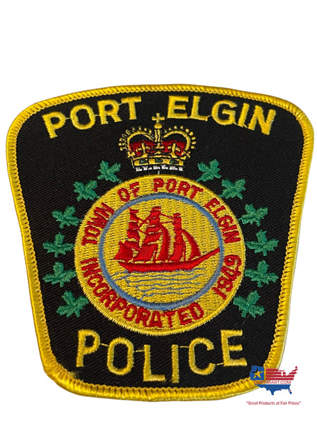 PORT ELGIN POLICE  PATCH 