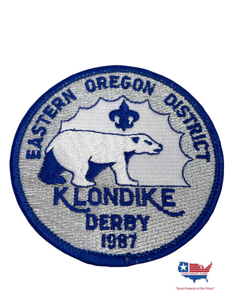 KLONDIKE DERBY EASTERN OREGON 1897  PATCH