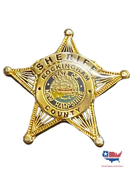 ROCKINGHAM SHERIFF NH  LAPEL PIN