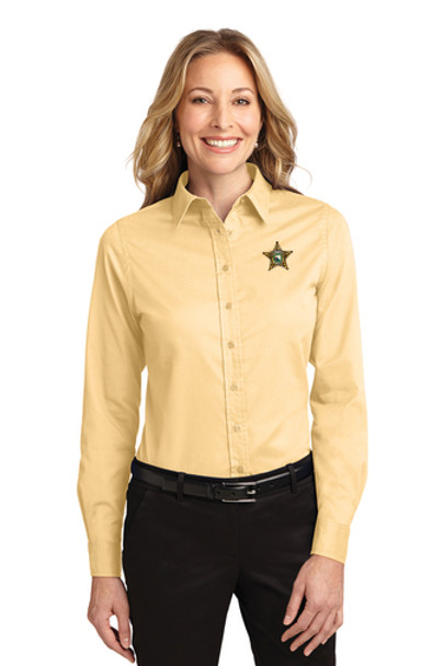 Osceola Port Authority® Ladies Long Sleeve Easy Care Shirt
