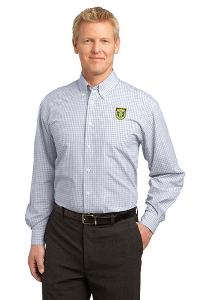 Osceola Port Authority® Plaid Pattern Easy Care Shirt