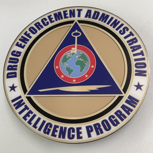 DRUG ENFORCEMENT ADMIN. INTELLIGENCE PROGRAM PLAQUE