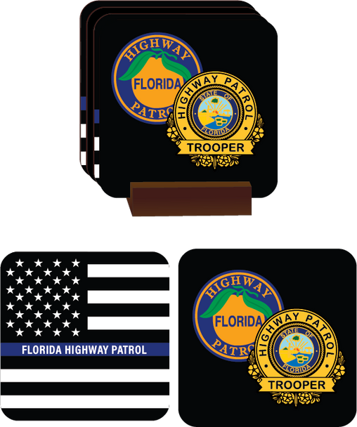 FHP HARDBOARD COASTERS