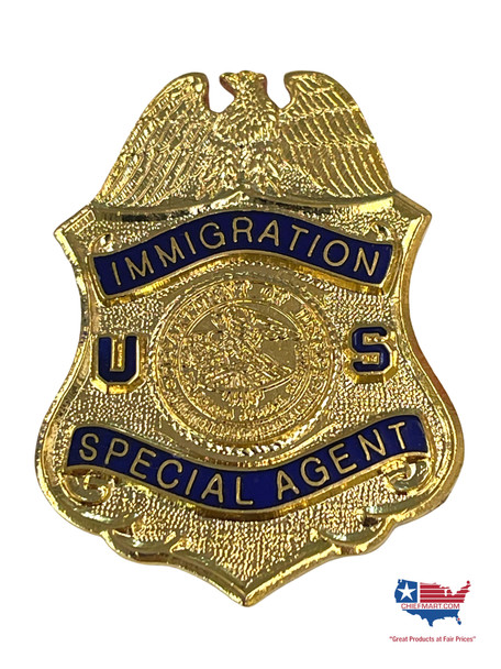 IMMIGRATION SPECIAL AGENT FLAT EMBLEM