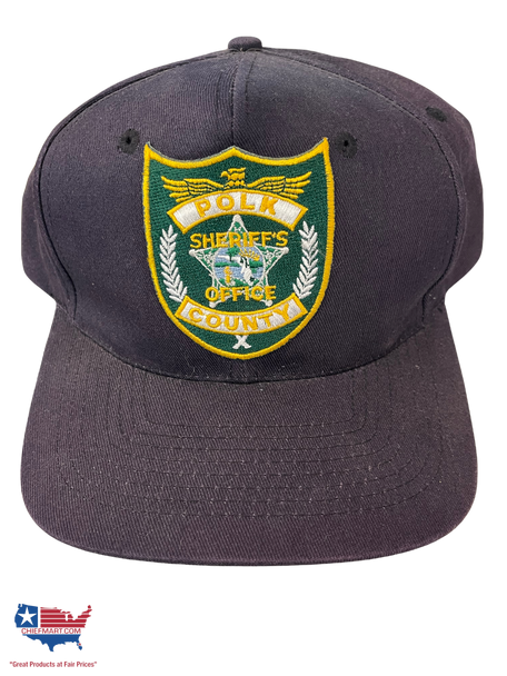 POLK SHERIFF FL HAT BLACK