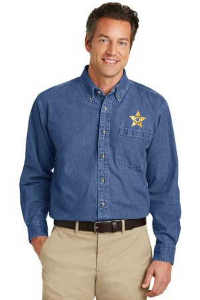 Webb Sheriff Port Authority® Heavyweight Denim Shirt