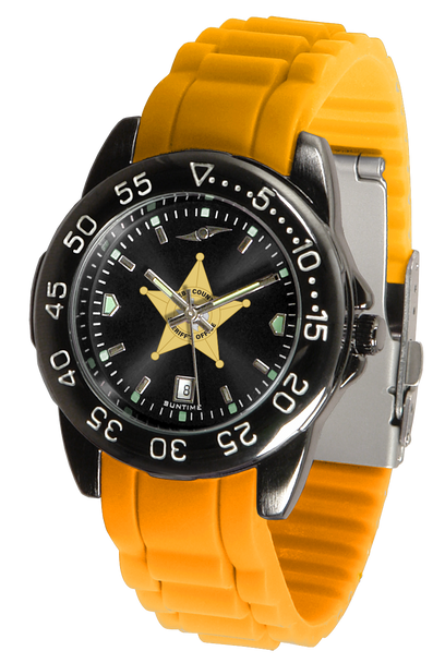 Webb Sheriff Fantom Silicone Watch - Black