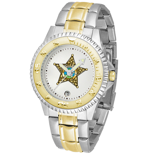 Wakulla Sheriff COMPETITOR MENS TWO-TONE WATCH