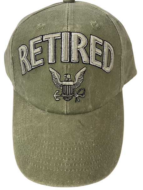  U.S. NAVY HAT RETIRED