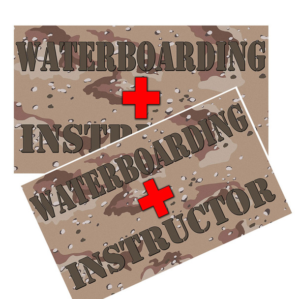 Waterboarding instructor decal