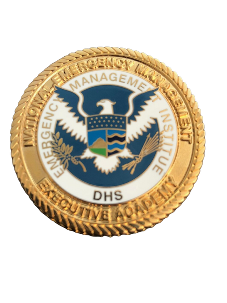 EXTREMELY RARE EXECUTIVE EMERGENCY MANAGEMENT ACADEMY CHALLENGE COIN