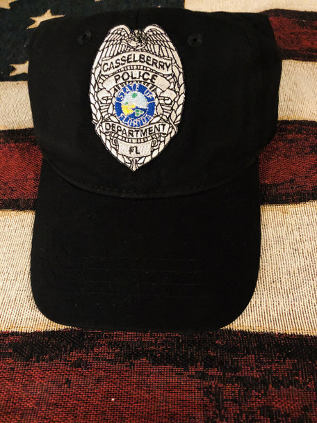 CASSELBERRY POLICE HAT SILVER