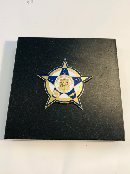 FOP LOGO PAPERWEIGHT