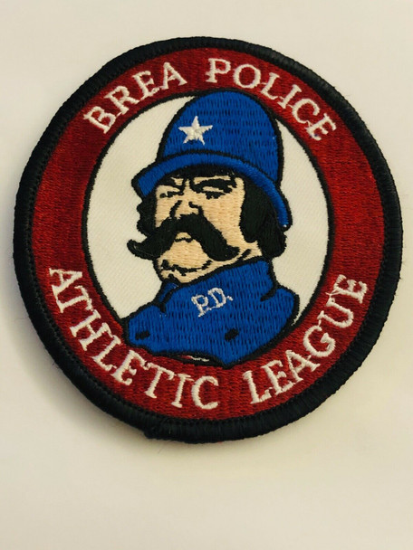 BREA POLICE ATHLETIC LEAGUE PATCH VERY RARE LAST ONE