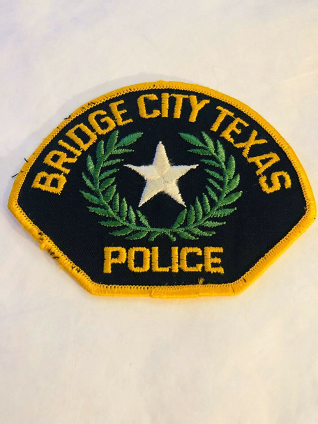 BRIDGE CITY TEXAS POLICE PATCH