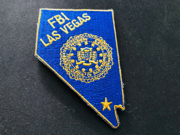 FBI VEGAS LASER CUT PATCH