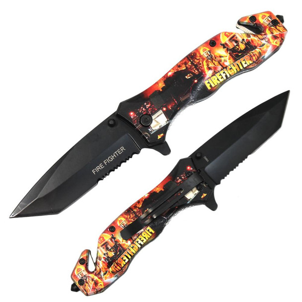 FIRE FIGHTER ASSISTED KNIFE