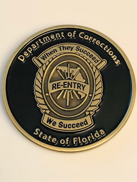 FL CORRECTIONS RE-ENTRY COIN