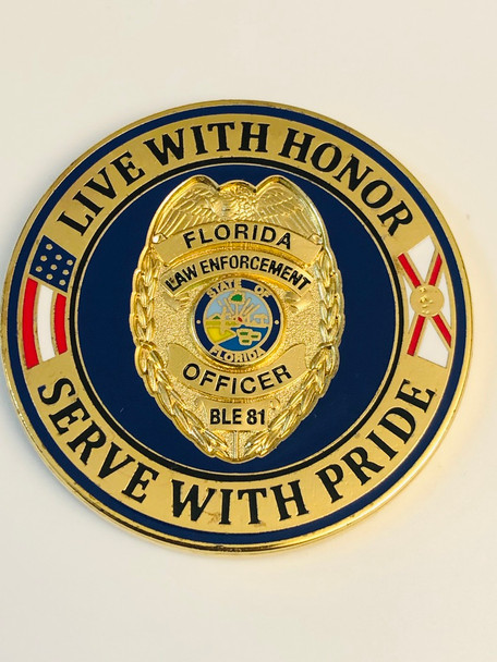 DAYTONA COLLEGE FL  LIVE WITH HONOR COIN