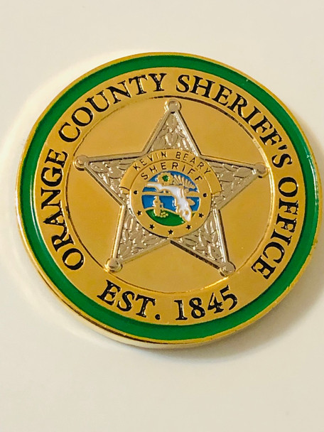 ORANGE CTY SHERIFF BEARY COIN