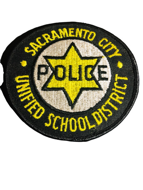 SACRAMENTO CITY SCHOOL POLICE PATCH