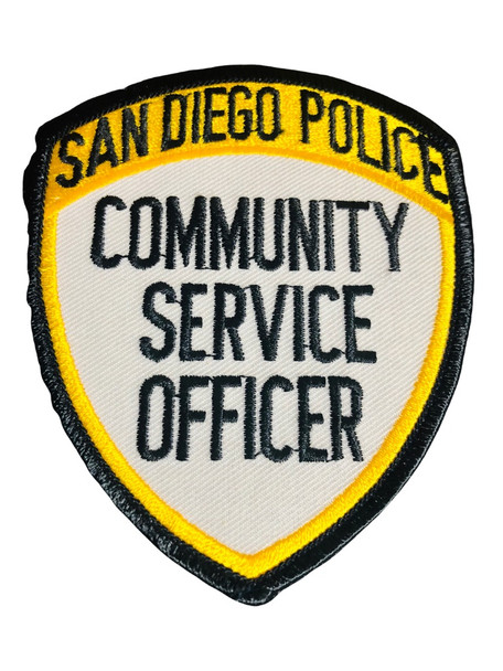 SAN DIEGO CA POLICE SERVICE PATCH