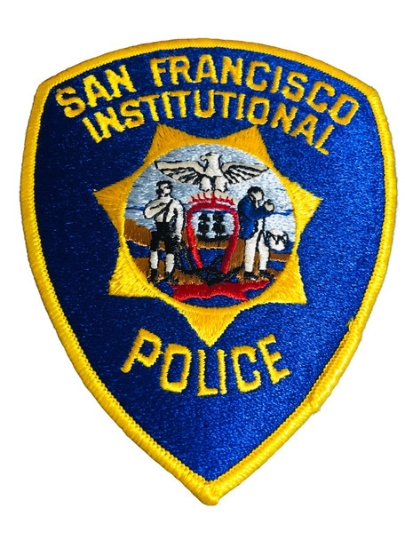 SAN FRANCISCO CA INSTITUTIONAL POLICE PATCH