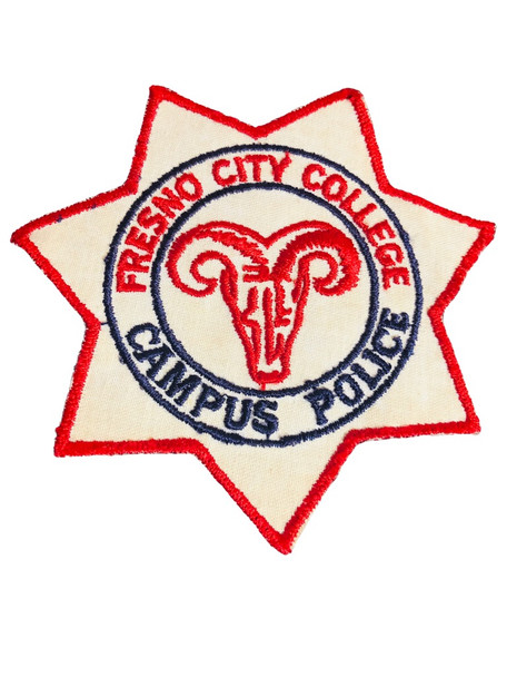 FRESNO CITY CA CAMPUS POLICE PATCH