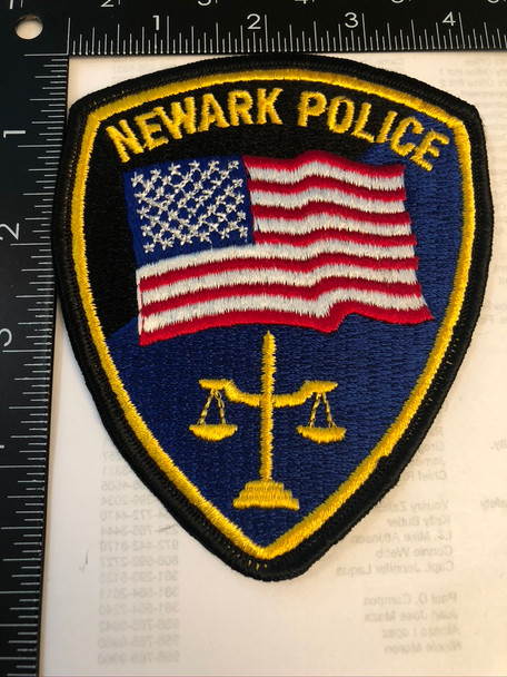 NEWARK POLICE CA PATCH