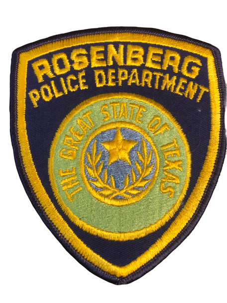 ROSENBERG POLICE TEXAS PATCH