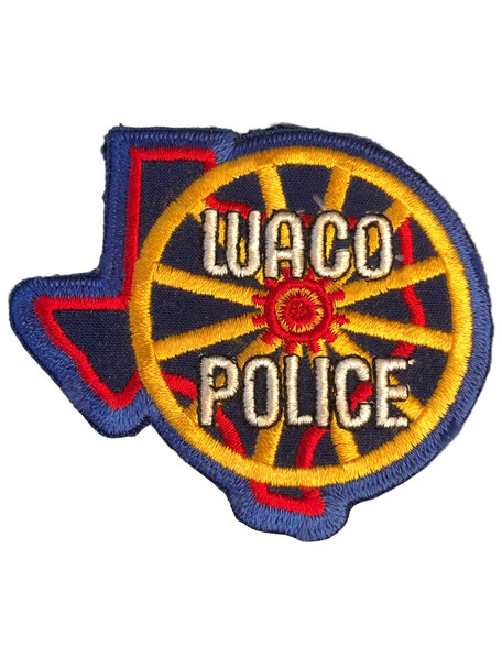 WACO POLICE TX PATCH