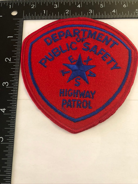 TEXAS DPS  HIGHWAY PATROL  PATCH POLICE