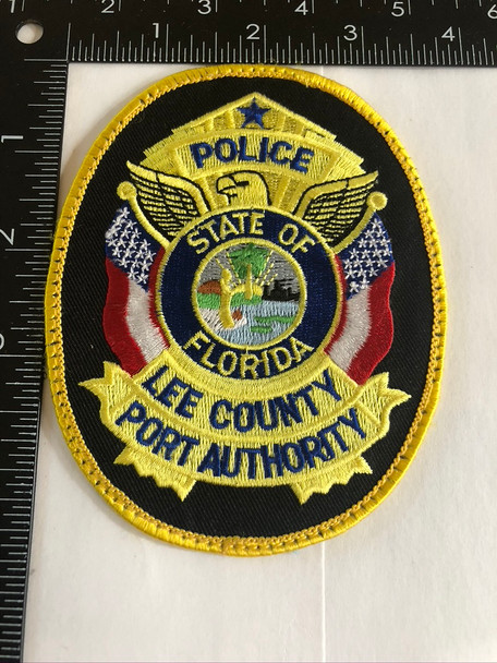 LEE CTY FL PORT AUTHORITY POLICE PATCH